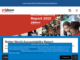 'scjohnson.com' screenshot
