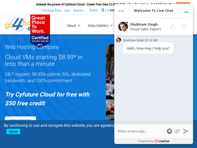 'go4hosting.com' screenshot