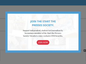 'dailytarheel.com' screenshot