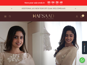 Hafsaad website screenshot
