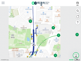 'bikeseoul.com' screenshot