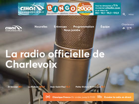 'cihofm.com' screenshot
