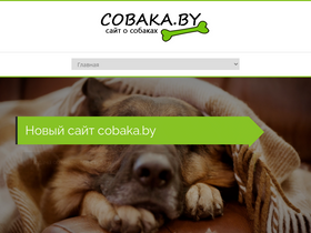 'cobaka.by' screenshot