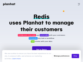 'planhat.com' screenshot