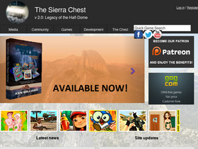 'sierrachest.com' screenshot