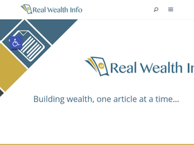 'realwealthinfo.com' screenshot