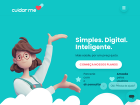 'cuidar.me' screenshot