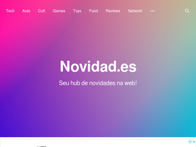 'novidad.es' screenshot