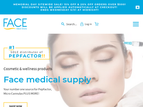 'facemedstore.com' screenshot