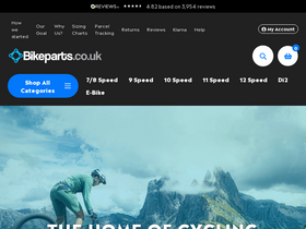 'bikeparts.co.uk' screenshot