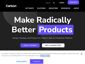 'carbon3d.com' screenshot