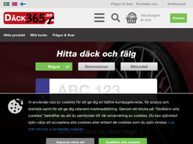 'dack365.se' screenshot