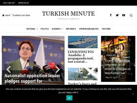 'turkishminute.com' screenshot