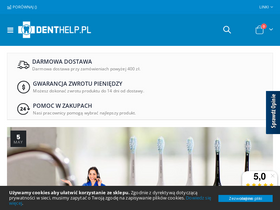 'denthelp.pl' screenshot