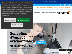 'boutiquedesartsmartiaux.com' screenshot