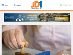 'jd1noticias.com' screenshot