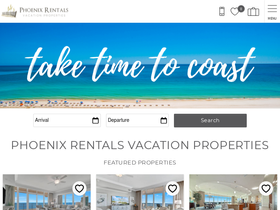 'phoenixvacationproperties.com' screenshot