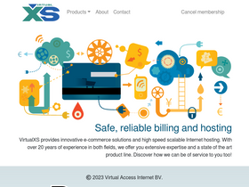 'vxsbill.com' screenshot