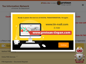 'protean-tinpan.com' screenshot