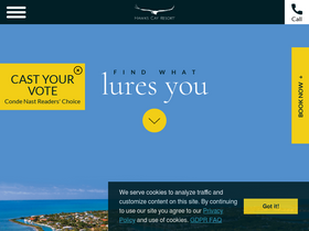 'hawkscay.com' screenshot