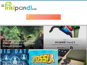 'frikipandi.com' screenshot