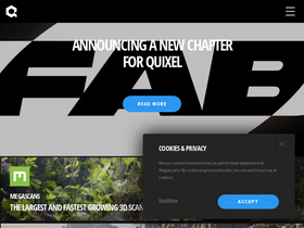 'quixel.com' screenshot