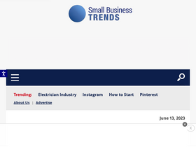 'smallbiztrends.com' screenshot
