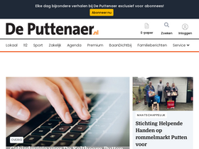 'deputtenaer.nl' screenshot