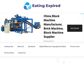 'eatingexpired.com' screenshot