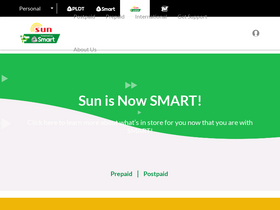 'suncellular.com.ph' screenshot
