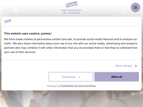 'paleo.ch' screenshot