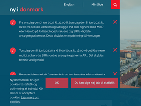 'blanket.nyidanmark.dk' screenshot