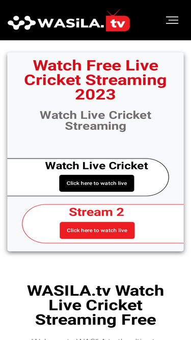 Watch live cricket free on sale app