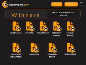 'ganaycobra.net' screenshot