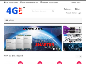 '4gltemall.com' screenshot