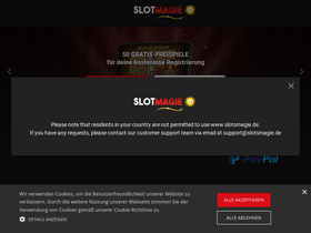 'slotmagie.de' screenshot