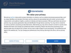 'pienimatkaopas.com' screenshot