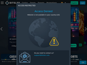 'bitsler.com' screenshot