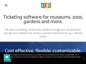 'acmeticketing.com' screenshot