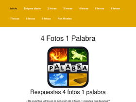 '4fotos-1palabra.com' screenshot