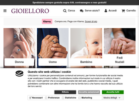 'gioielloro.it' screenshot