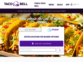 'tacobell.ca' screenshot