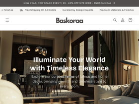 Baskoraa homepage screenshot