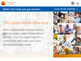 'coopervision.com' screenshot