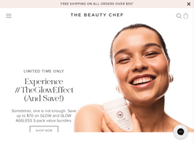 'thebeautychef.com' screenshot