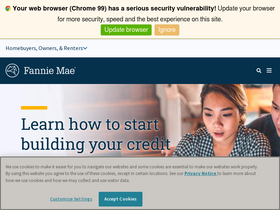 'fanniemae.com' screenshot