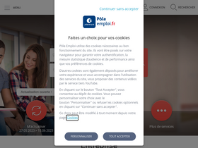 'pole-emploi.fr' screenshot