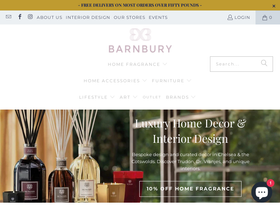 Barnbury homepage screenshot