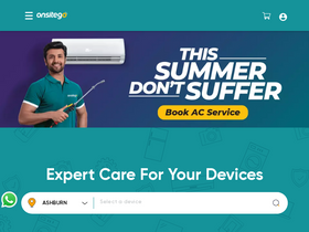 'onsitego.com' screenshot