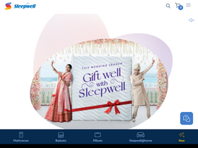 'mysleepwell.com' screenshot